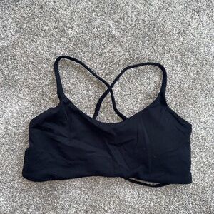 Black Women's Sports Bra
